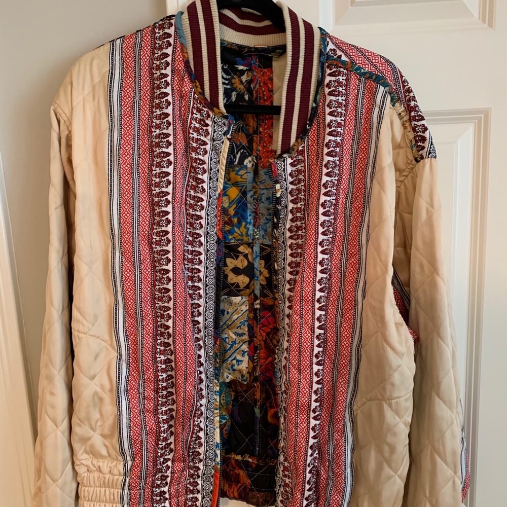 Free people pandora bomber jacket